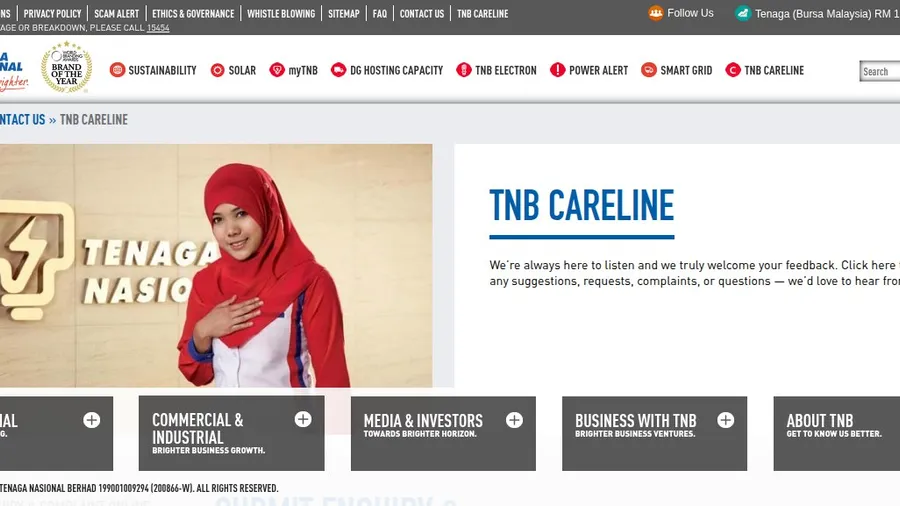 Cara Buat Aduan TNB 2026: Bil & Gangguan
