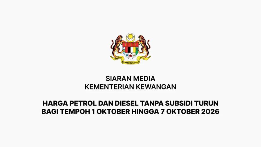 Harga Minyak 1-7 Oktober 2026