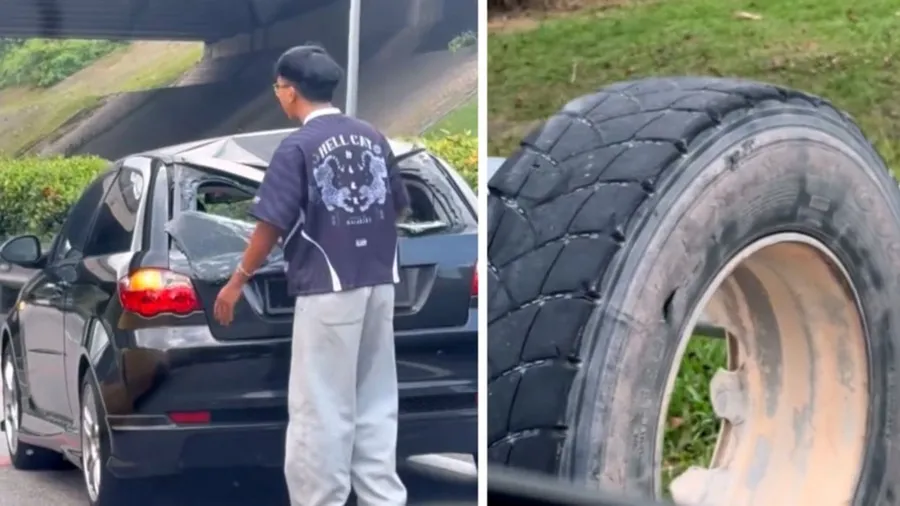 Kereta Kena Tayar Lori Tercabut: Claim Insurans