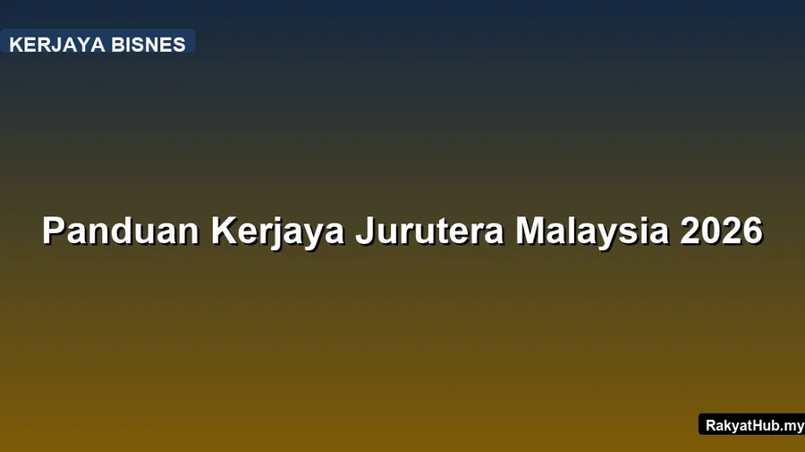 Panduan Kerjaya Jurutera Malaysia 2026