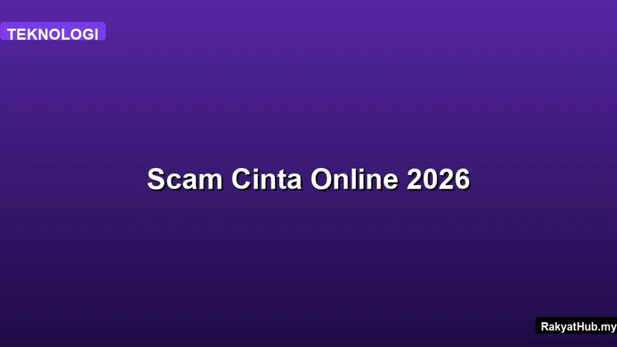 Scam Cinta Online 2026